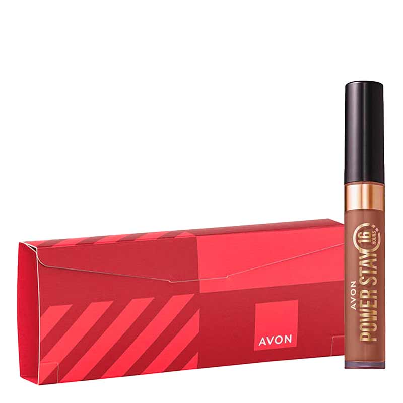 Presente Avon Batom Power Stay - Nude Cobre